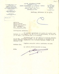 [Carta] 1948 nov. 11, Santiago [a] Connie Saleva, Santa Bárbara, California