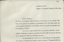 [Carta] 1952 sett. 8, Napoli, [Italia] [a] Emilio Sereni