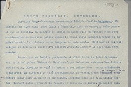 Gente francesa : Severine