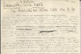 [Carta] [1946] févr. 2, [Italia]