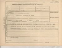 [Telegrama] 1945 nov. 28, [Brasil] [a] Graciela Menéndez e hijos, Santiago, Chile