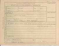 [Telegrama] 1945 nov. 21, [Brasil] [a] Constancio Vigil, Buenos Aires, Argentina