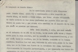 El lenguaje en Puerto Rico