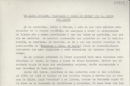 Un libro chileno : panorama y color de Chile