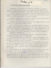 Un libro que debería ser quemado