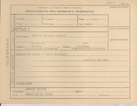[Telegrama] 1945 nov. 21, [Brasil] [al] Doctor Eduardo Santos, Bogotá, Colombia