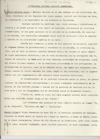 Literatura chilena : [prosistas chilenos]