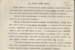 La maestra Martha Salotti