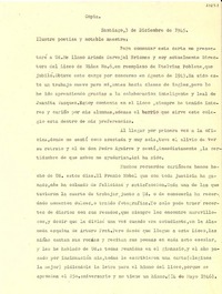 [Carta] 1951 dic. 3, Santiago, [Chile] [a] Gabriela Mistral
