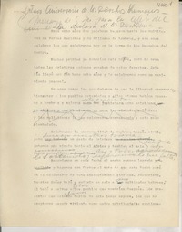 Mensaje para la celebración del Aniversario de la declaración de los Derechos Humanos