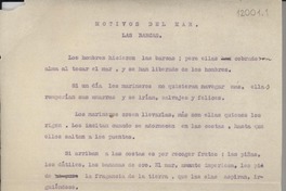 Motivos del mar : las barcas