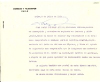 [Carta] 1952 jul. 8, Talca, Chile [a] Gabriela Mistral, Nápoles, Italia