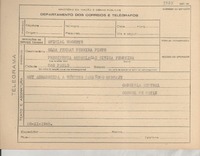 [Telegrama] 1945 nov. 28, [Brasil] [a] Olga Ferraz Pereira Pinto, Sao Paulo