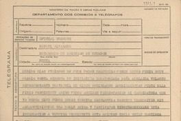 [Telegrama] 1945 nov. 20, [Brasil] [a] Rafael Alvarado, encargado de negocios del Ecuador, Río de Janeiro