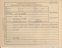 [Telegrama] 1945 nov. 21, [Brasil] [a] Melva Luna, Buenos Aires, Argentina