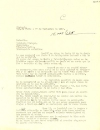 [Carta] 1952 nov. 27, Victoria, Chile [a] Gabriela Mistral, Nápoles, Italia