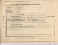 [Telegrama] [1945, Brasil] [a] Arthur Barbosa, Petrópolis
