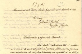 [Carta] 1952 nov. 28, Coquimbo, [Chile] [a] Gabriela Mistral, Rapallo, Italia