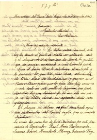 [Carta] 1952 dic. 31, Coquimbo [a] Gabriela Mistral, La Habana