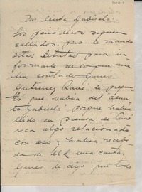 [Carta] 1935 nov. 5, [España] [a] Gabriela Mistral
