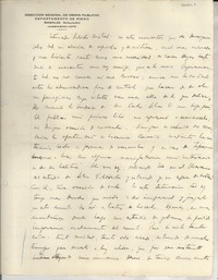 [Carta] 1935 nov., Parral, [Chile] [a] Gabriela Mistral