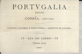 [Recibo] 1936 junho 29, Lisboa, Portugal [a] [Gabriela] Mistral