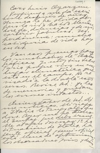 [Carta] 1948, Veracruz, México [a] Luis Oyarzún, Santiago de Chile
