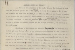 Recado sobre los Tlalocs