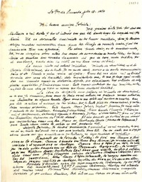 [Carta] 1954 jul. 12, San Francisco de Limache, [Chile] [a] Gabriela [Mistral]