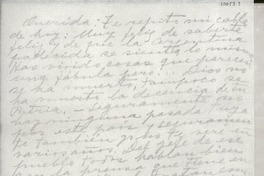 [Carta] [a] Victoria Ocampo