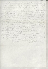 [Carta] [a] Victoria Ocampo