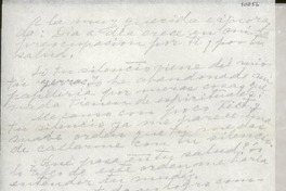 [Carta] [a] Victoria Ocampo