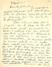 [Carta] 1954 ago. 9 [a] Gabriela Mistral
