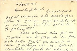 [Carta] 1954 ago. 9 [a] Gabriela Mistral