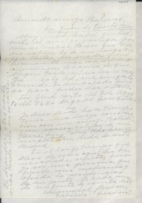 [Carta] [1956] [a] [José Agustín] Balseiro, San Juan, Puerto Rico