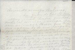 [Carta] [1956] [a] [José Agustín] Balseiro, San Juan, Puerto Rico