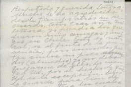 [Carta] [a] Sra. Matte, Chile