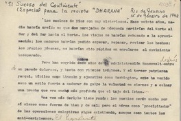 El suceso del continente