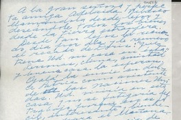 [Carta] [a] Adelaida Velazco, Guayaquil, Ecuador