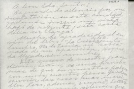 [Carta] [a] Eduardo Santos