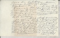 [Carta] Xalapa, México [al] Dr. Hulsker, La Haya, [Holanda]