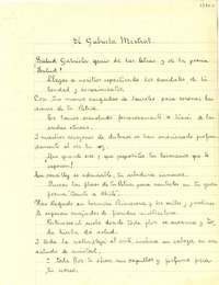 [Carta] 1954 sept. 2, San Felipe [a] Gabriela Mistral