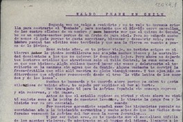 Waldo Frank en Chile