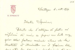 [Carta] 1954 sept. 8, Santiago, [Chile] [a] [Gabriela Mistral]