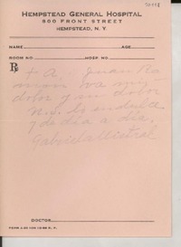 [Carta] [a] Juan Ramón