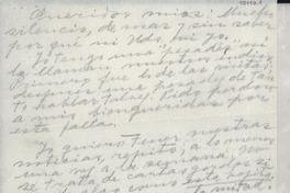 [Carta] [a los] Queridos míos