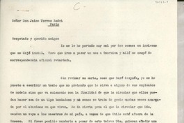 [Carta] 1952 mar. 26, Napoli, [Italia] [a] Jaime Torres Bodet, Paris