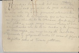 Yo agradezco la merced del aire servidor