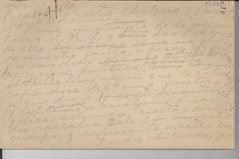 Recado sobre la fruta chilena