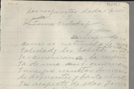 [Las respuestas dadas por ...]